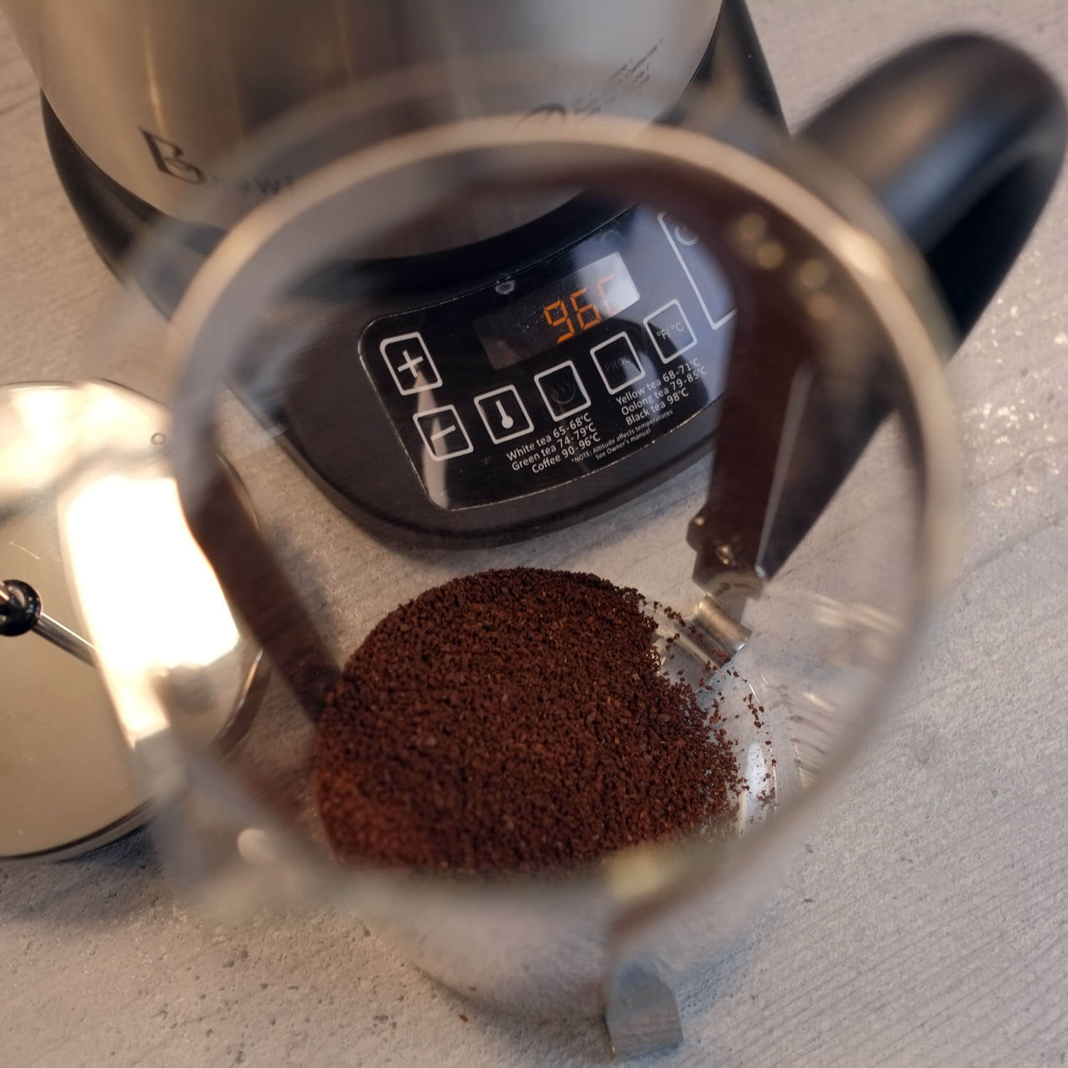 Beitragsbild - French Press Kaffee - Kaffeepulver