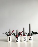 Kerzenhalterung für 1-4 Mini-Becher von Design Letters – Bild 2