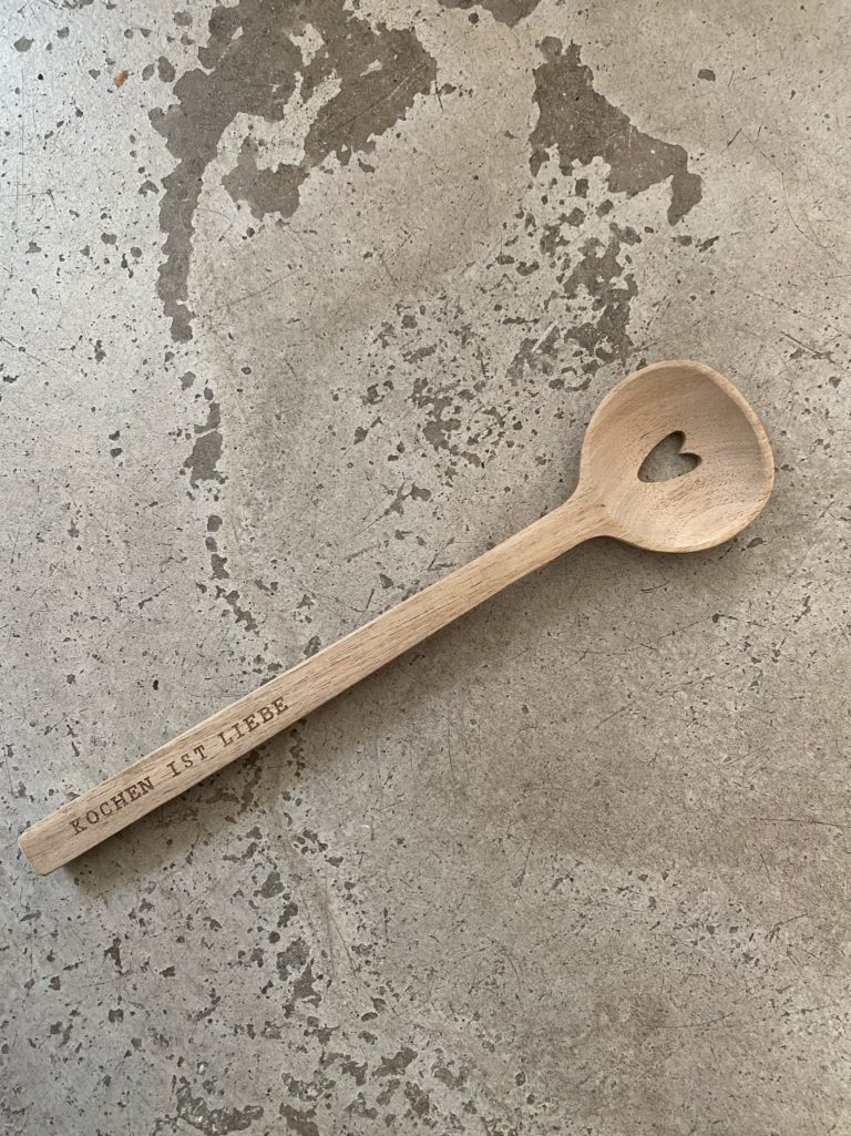 Kochen ist Liebe Kochlöffel - Räder
