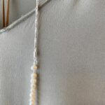 Kette mit Perlen - silber – Bild 2