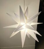Weißer Stern mit 18-Zacken für außen - LED Leuchtstern – Bild 2