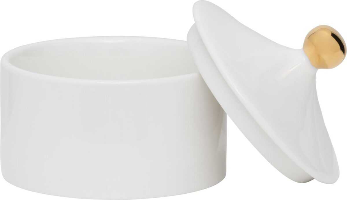 Zuckerdose mit goldenem Knopf – Bild 2