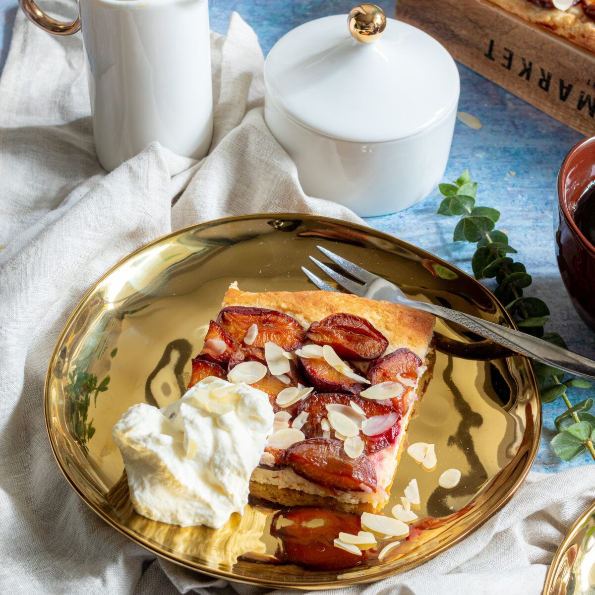 Zuckerdose mit goldenem Knopf – Bild 3