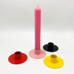 Kerzenhalter in allen Farben des Regenbogens – Bild 2