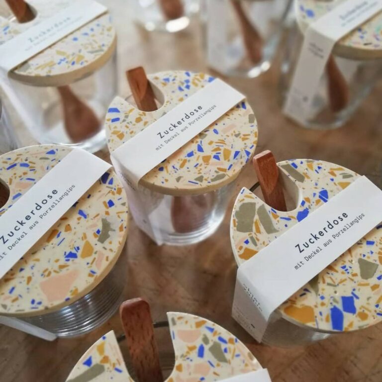 Zuckerdose Terrazzo