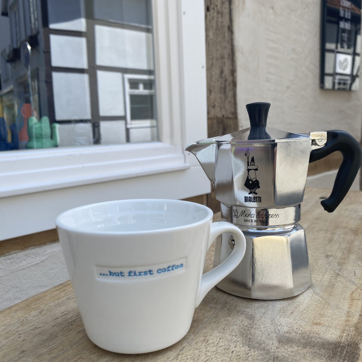 Henkelbecher von Hand gestempelt – Bild 8