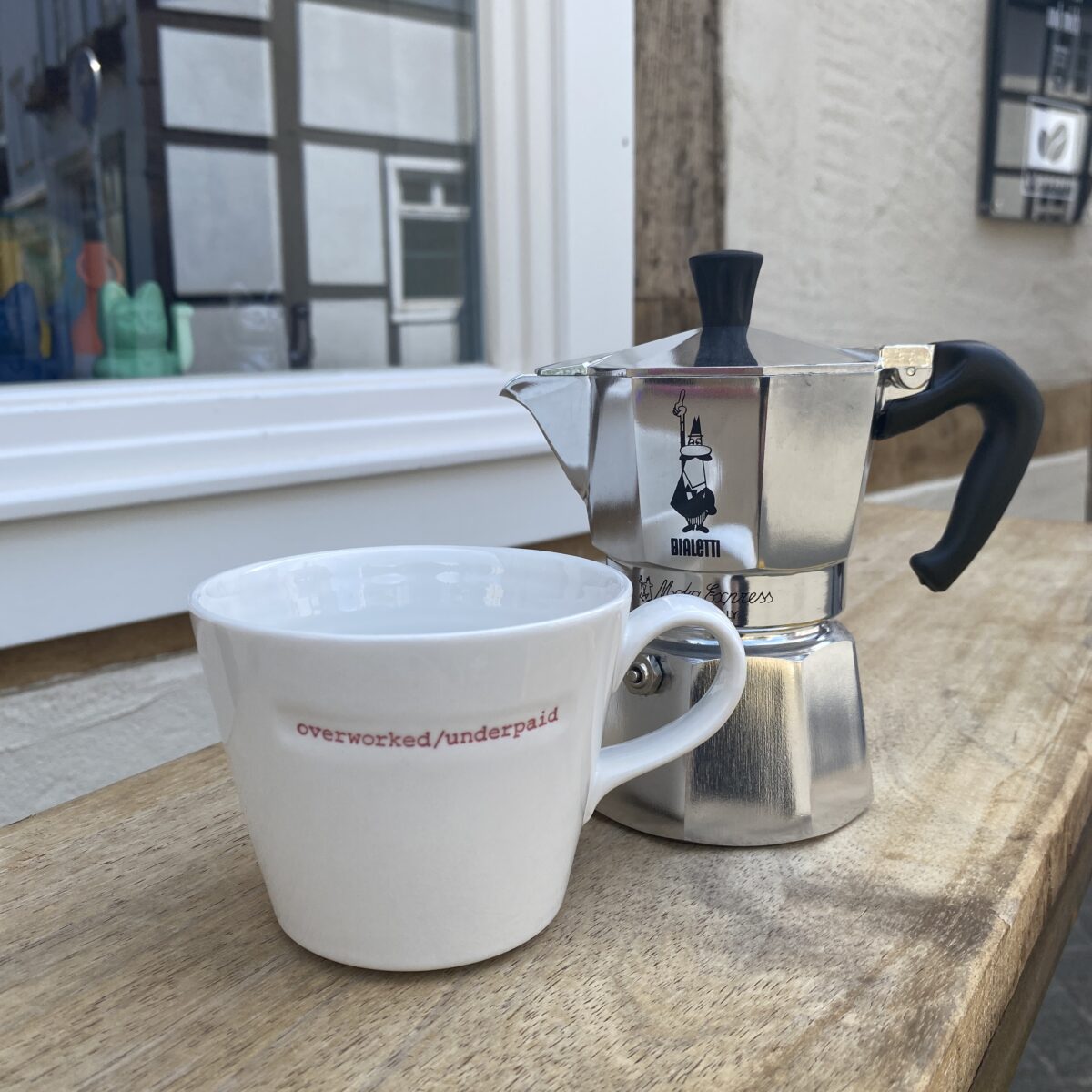 Henkelbecher von Hand gestempelt – Bild 4