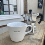 Henkelbecher von Hand gestempelt – Bild 2