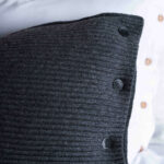 Kissenbezug aus Wolle ohne Inlet – Bild 3