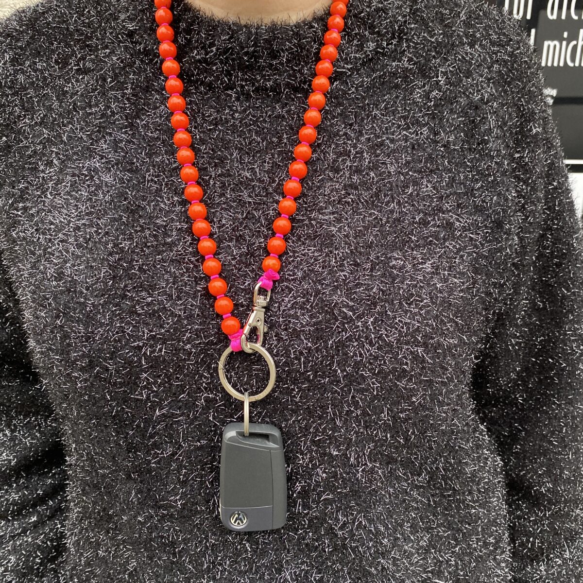 Perlenschlüsselband lang von Ina Seifart – Bild 6