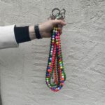 Perlenschlüsselband lang von Ina Seifart