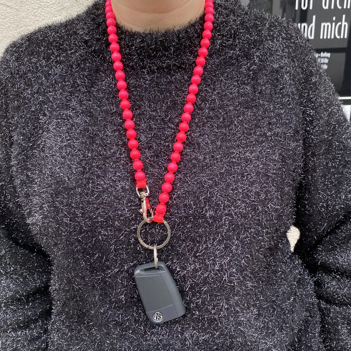 Perlenschlüsselband lang von Ina Seifart – Bild 7