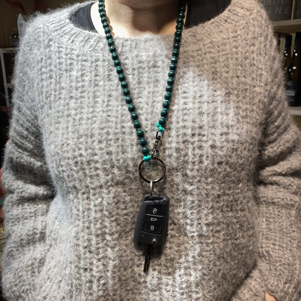 Perlenschlüsselband lang von Ina Seifart – Bild 3