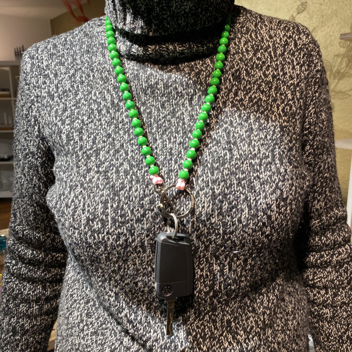 Perlenschlüsselband lang von Ina Seifart – Bild 4