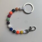 Perlenschlüsselband kurz von Ina Seifart – Bild 4