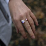 Ring mit 2 Steinen – Bild 3