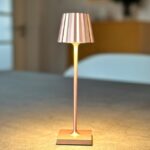 Stufenlos dimmbare Akku Leuchte