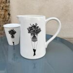 Großer Krug helen b Blumenmädchen