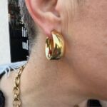 Ohrringe in Gold und Silber – Bild 2