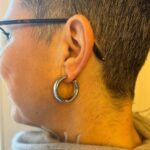 Ohrringe in Gold und Silber – Bild 3