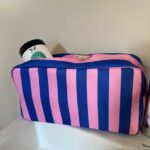 Kosmetiktasche Streifen – Bild 4