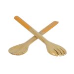 Bambus Salatbesteck in zwei Größen – Bild 4