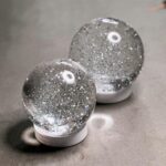 Lichtkugel mit Glitter – Bild 2