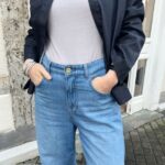 O-Shape Jeans Mid-Blue – Bild 2