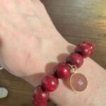 Mala Twin Armbänder von Schmückstück mit großen Perlen