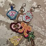 Perlenschlüsselanhänger - verschiedene Modelle