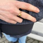 Ring mit Kugel und Stein – Bild 5