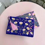 Kosmetiktasche mit Glasperlen – Bild 9