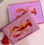 Kosmetiktasche mit Glasperlen – Bild 6