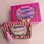 Kosmetiktasche mit Glasperlen – Bild 3