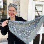Kaschmir Bandana mit Paisley Muster und Fransen – Bild 5