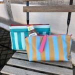 Kulturtasche Gestreift
