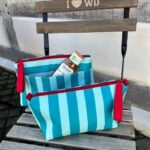 Kulturtasche Gestreift – Bild 2
