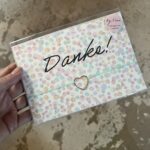 Karte Danke, mit Armband