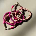 Armband mit Glasperlen – Bild 2
