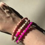 Armband mit Glasperlen