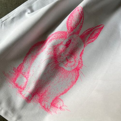 Geschirrtuch Hase