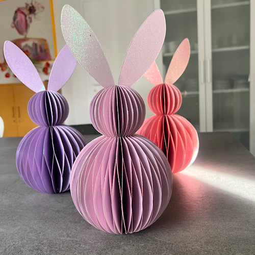 Osterhasen mit Glitzer statt 29.- jetzt 15.-