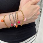 Kugelarmband mit Bubble Herz