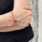 Kugelarmband mit Bubble Herz – Bild 3