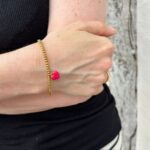 Kugelarmband mit Bubble Herz – Bild 3