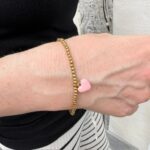 Kugelarmband mit Bubble Herz – Bild 5