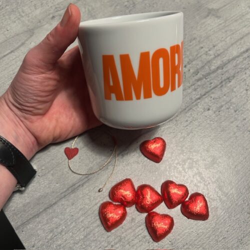 AMORE Becher