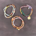 Mala Twin Armbänder mit Stein