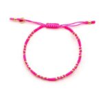 Armband geflochten - mit goldenen Details – Bild 5